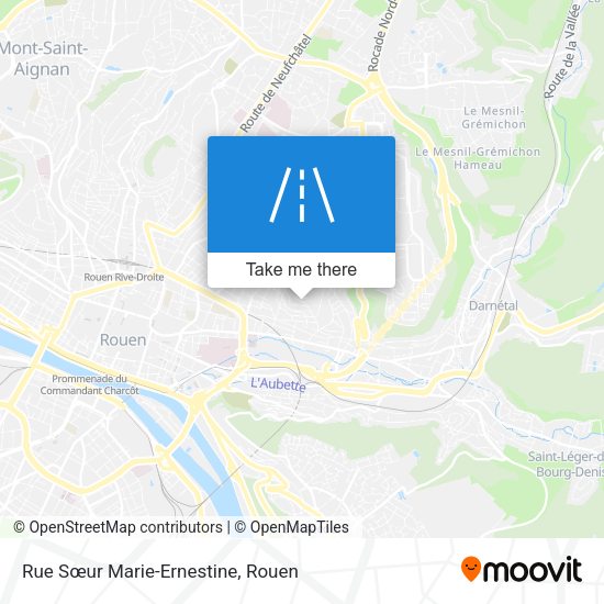 Rue Sœur Marie-Ernestine map