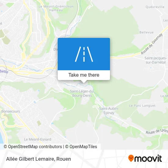 Allée Gilbert Lemaire map