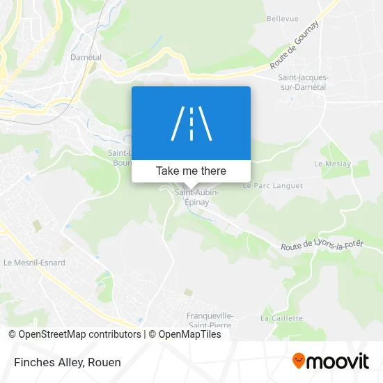 Allée Des Pinsons map