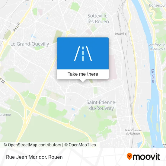 Rue Jean Maridor map