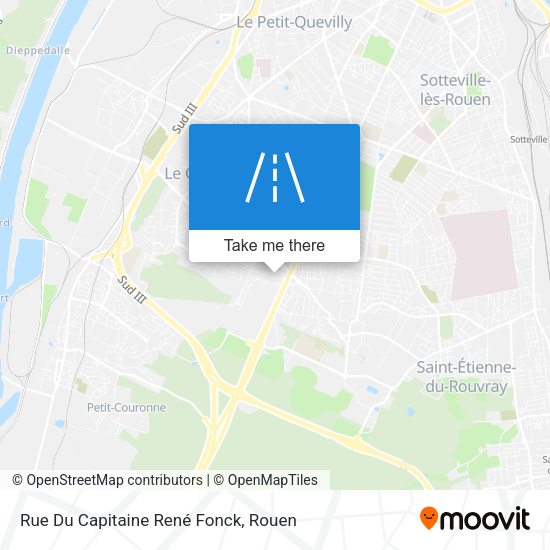 Rue Du Capitaine René Fonck map