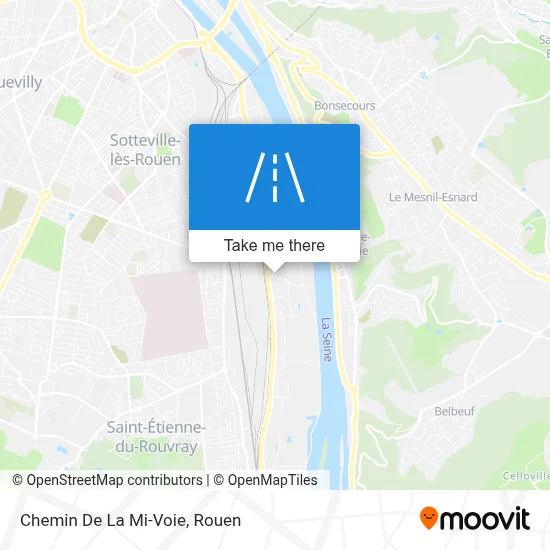 Chemin De La Mi-Voie map