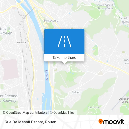 Rue De Mesnil-Esnard map