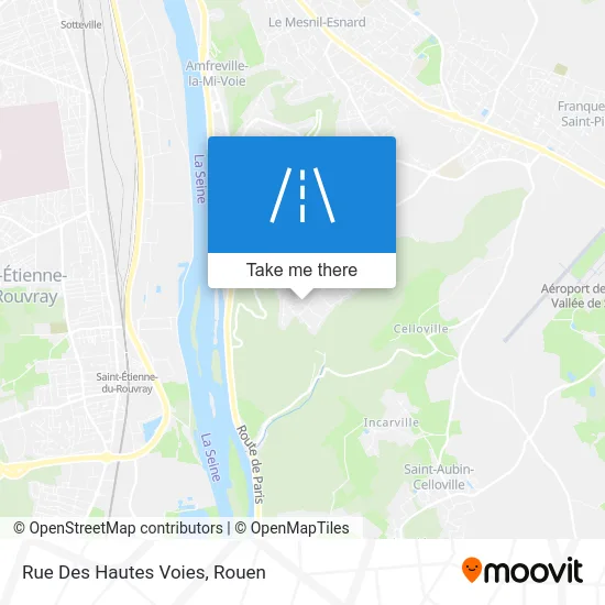 Rue Des Hautes Voies map