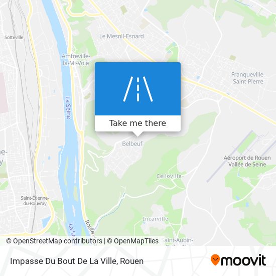 Mapa Impasse Du Bout De La Ville