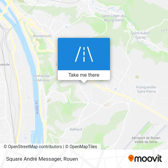 Square André Messager map