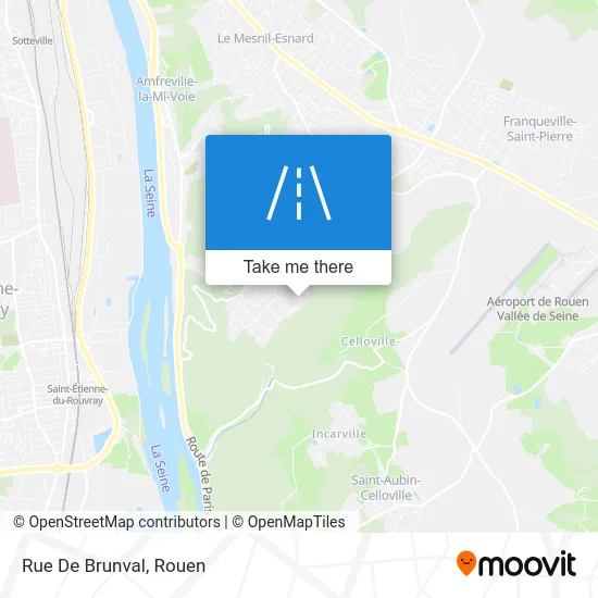 Rue De Brunval map