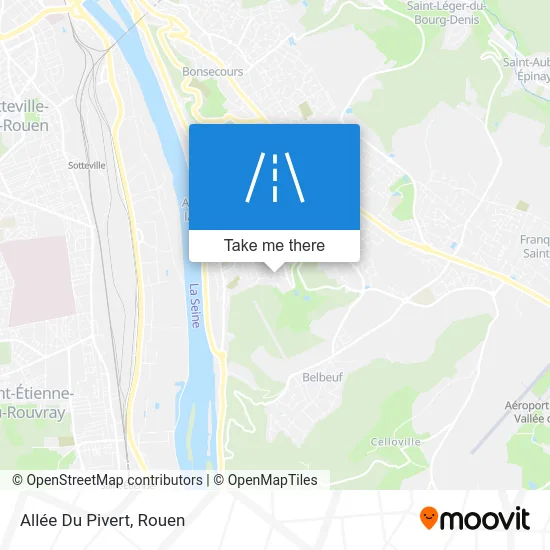 Allée Du Pivert map