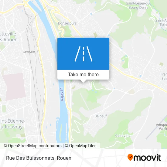 Rue Des Buissonnets map