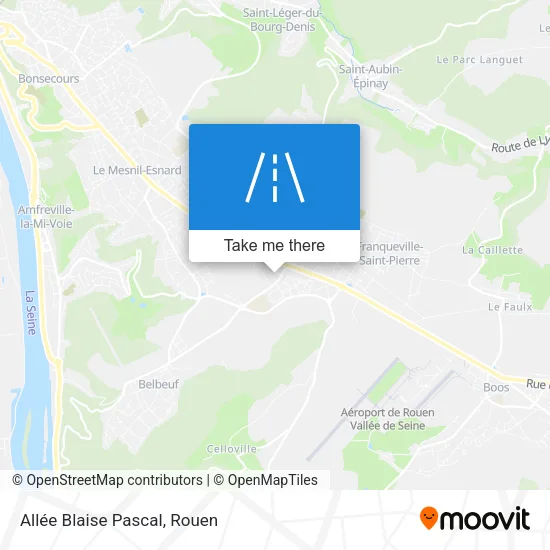 Allée Blaise Pascal map