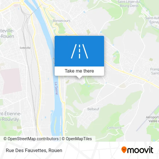 Rue Des Fauvettes map