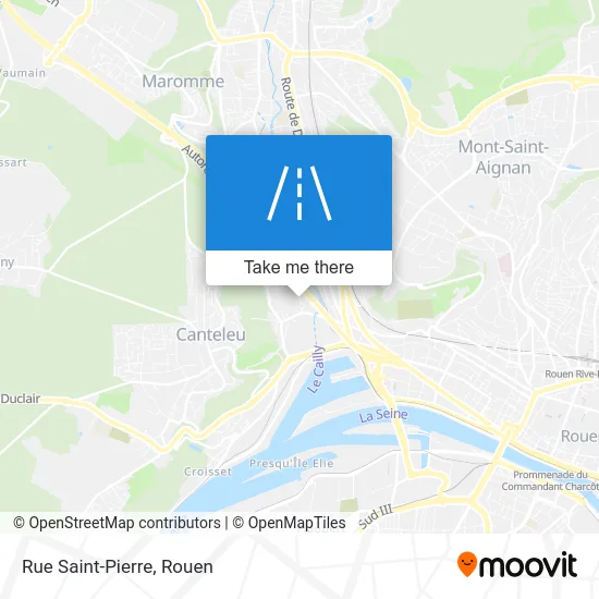 Rue Saint-Pierre map