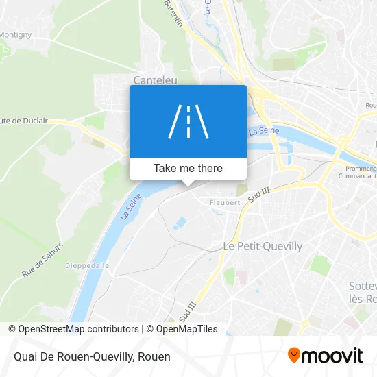Quai De Rouen-Quevilly map