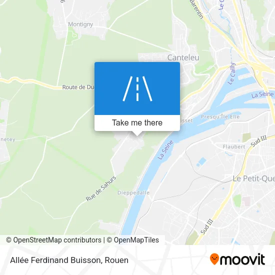 Allée Ferdinand Buisson map