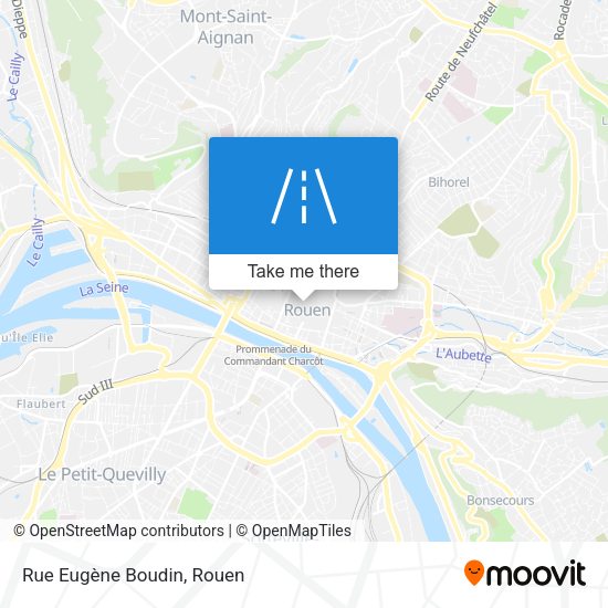 Rue Eugène Boudin map
