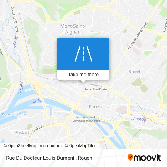 Rue Du Docteur Louis Dumenil map