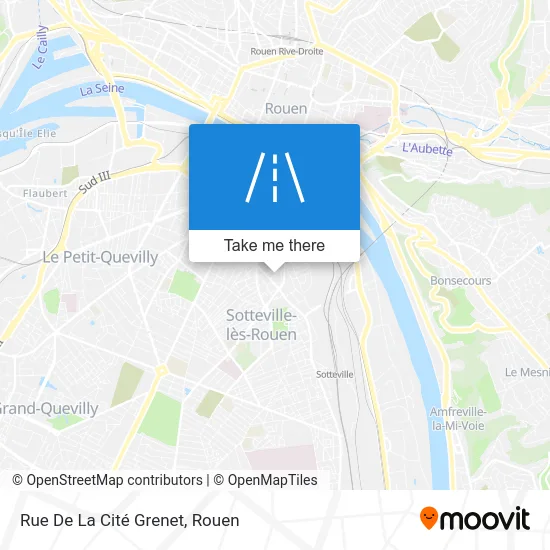 Rue De La Cité Grenet map