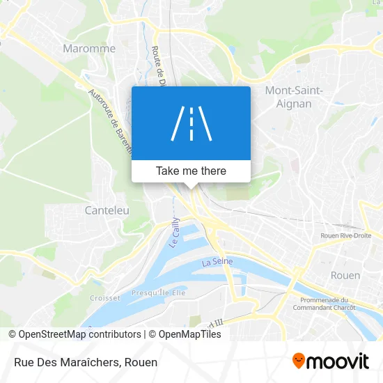 Rue Des Maraîchers map