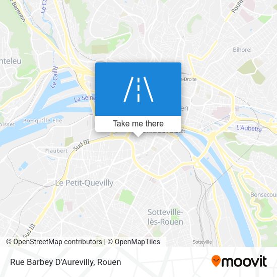 Rue Barbey D'Aurevilly map