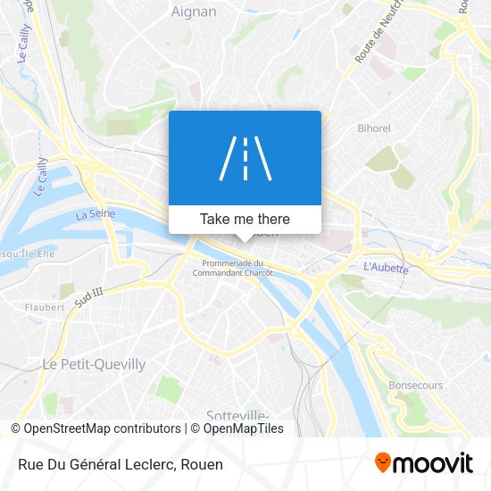 Rue Du Général Leclerc map