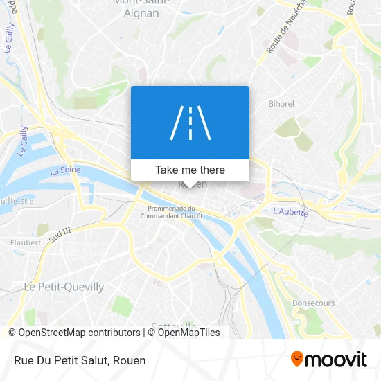 Rue Du Petit Salut map