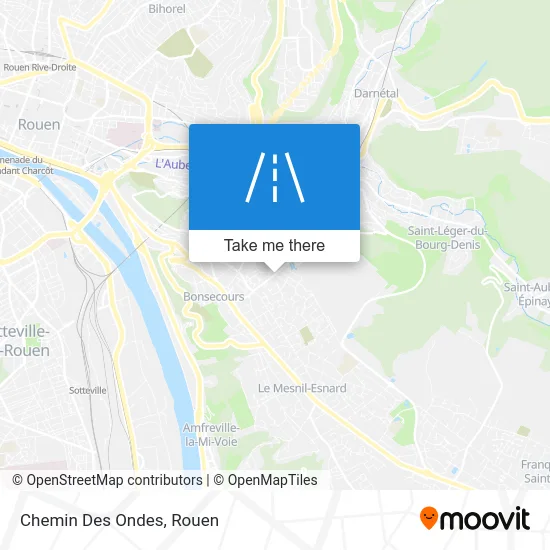 Chemin Des Ondes map