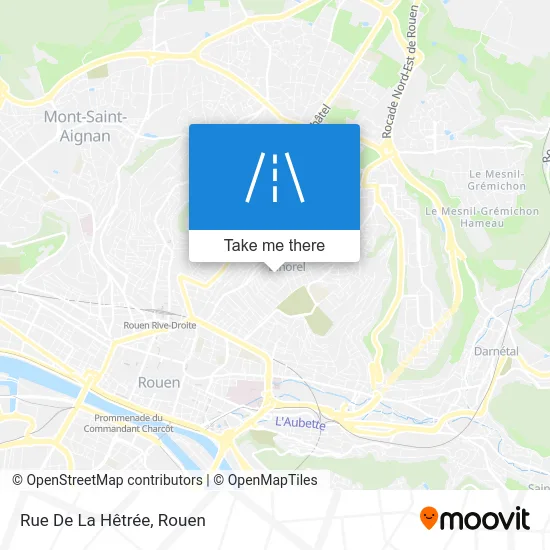 Rue De La Hêtrée map