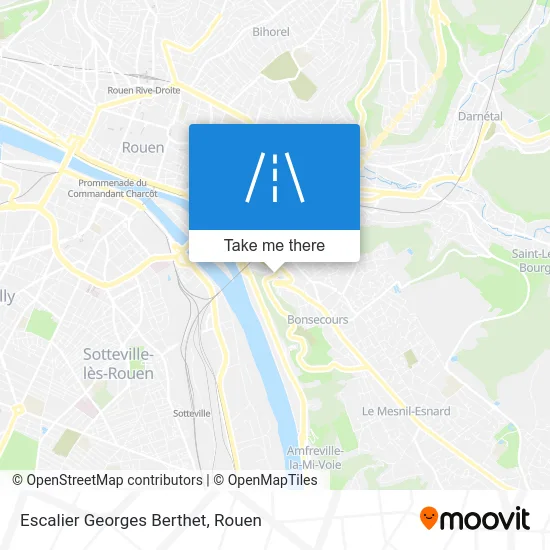 Escalier Georges Berthet map