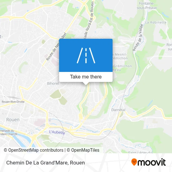 Chemin De La Grand'Mare map