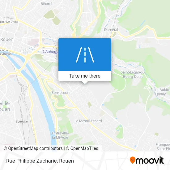 Rue Philippe Zacharie map