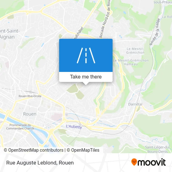 Rue Auguste Leblond map