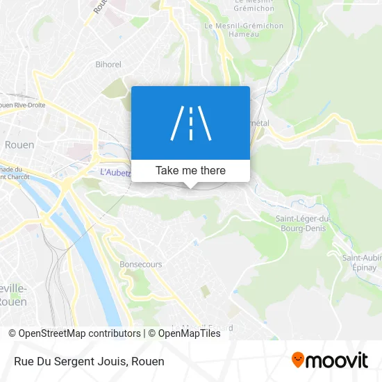 Rue Du Sergent Jouis map