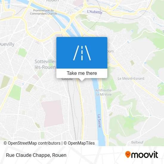 Rue Claude Chappe map