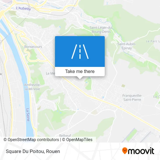 Square Du Poitou map