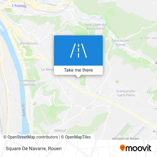 Square De Navarre map