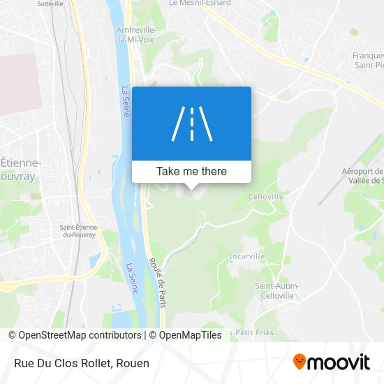 Rue Du Clos Rollet map