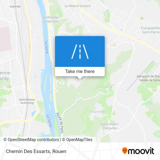 Chemin Des Essarts map