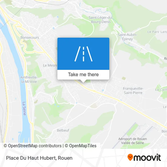 Place Du Haut Hubert map