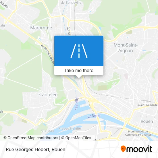 Rue Georges Hébert map
