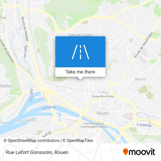 Rue Lefort Gonssolin map