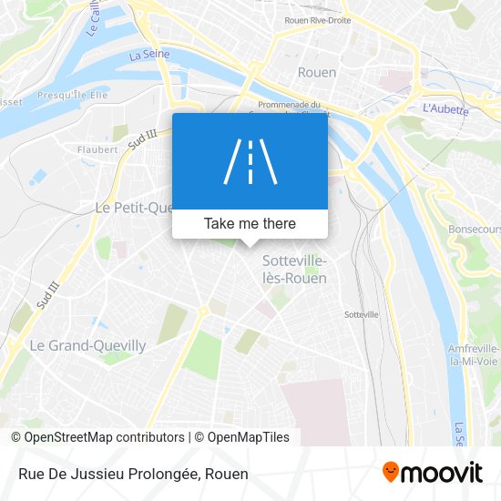 Rue De Jussieu Prolongée map