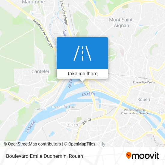 Boulevard Emile Duchemin map