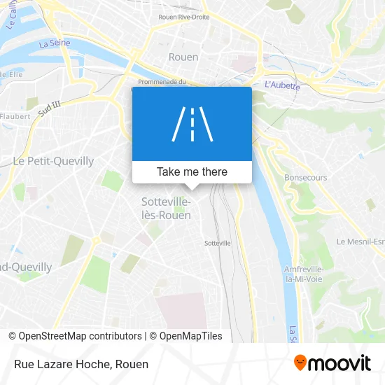 Rue Lazare Hoche map