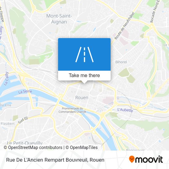 Rue De L'Ancien Rempart Bouvreuil map