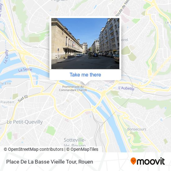 Place De La Basse Vieille Tour map