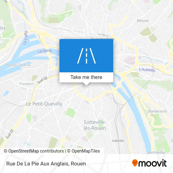 Rue De La Pie Aux Anglais map