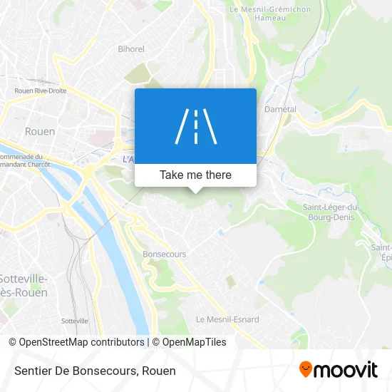 Sentier De Bonsecours map
