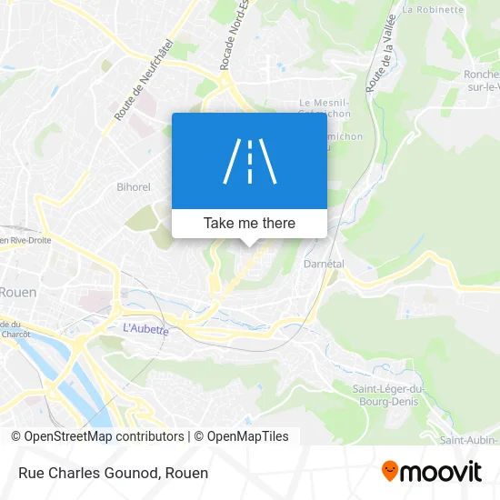 Rue Charles Gounod map