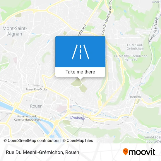Rue Du Mesnil-Grémichon map