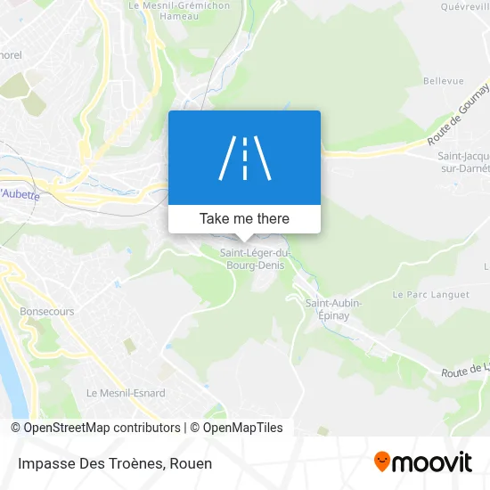 Impasse Des Troènes map